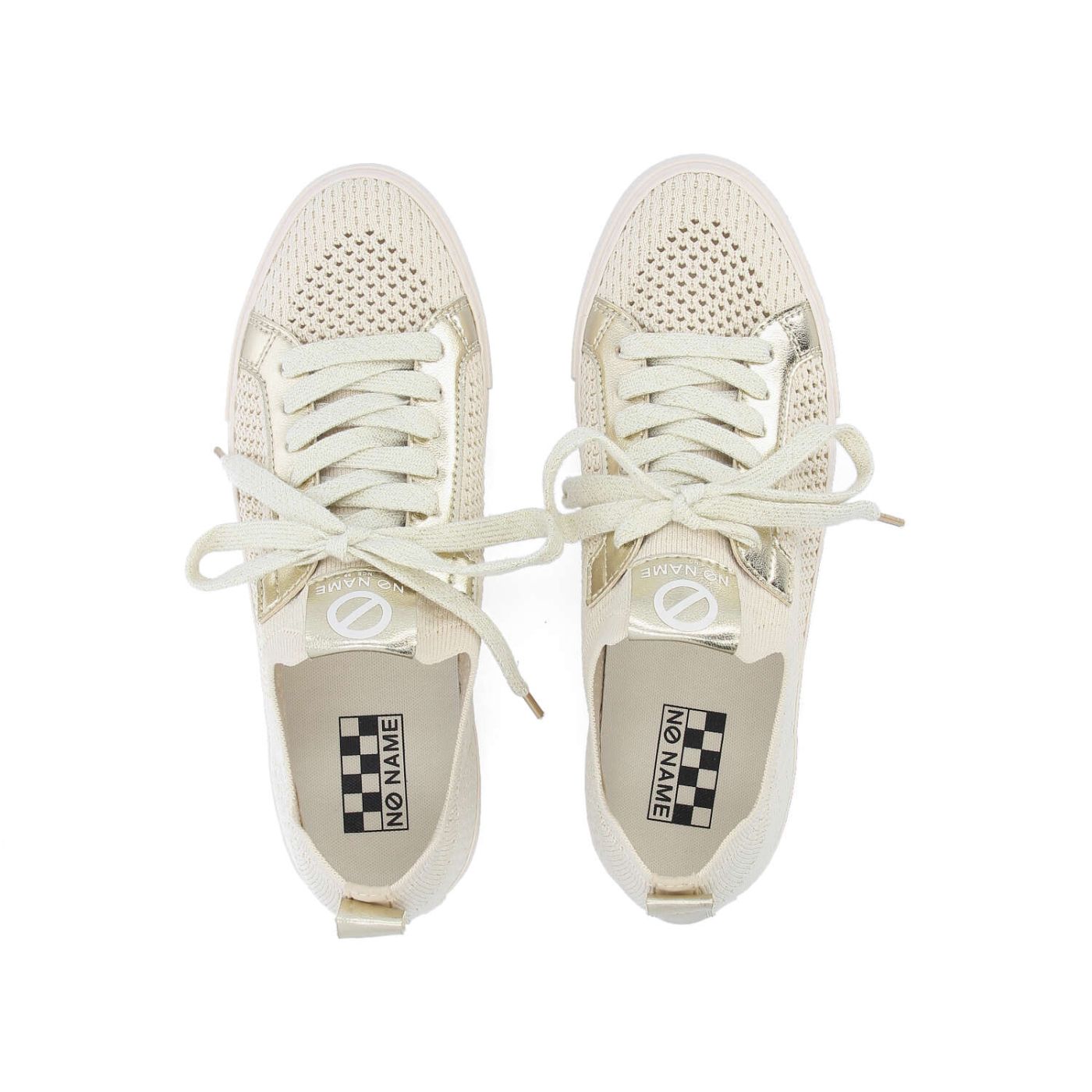 ARCADE FLY W - FLEX/SYNTH - BIANCO SPORCO/ORO